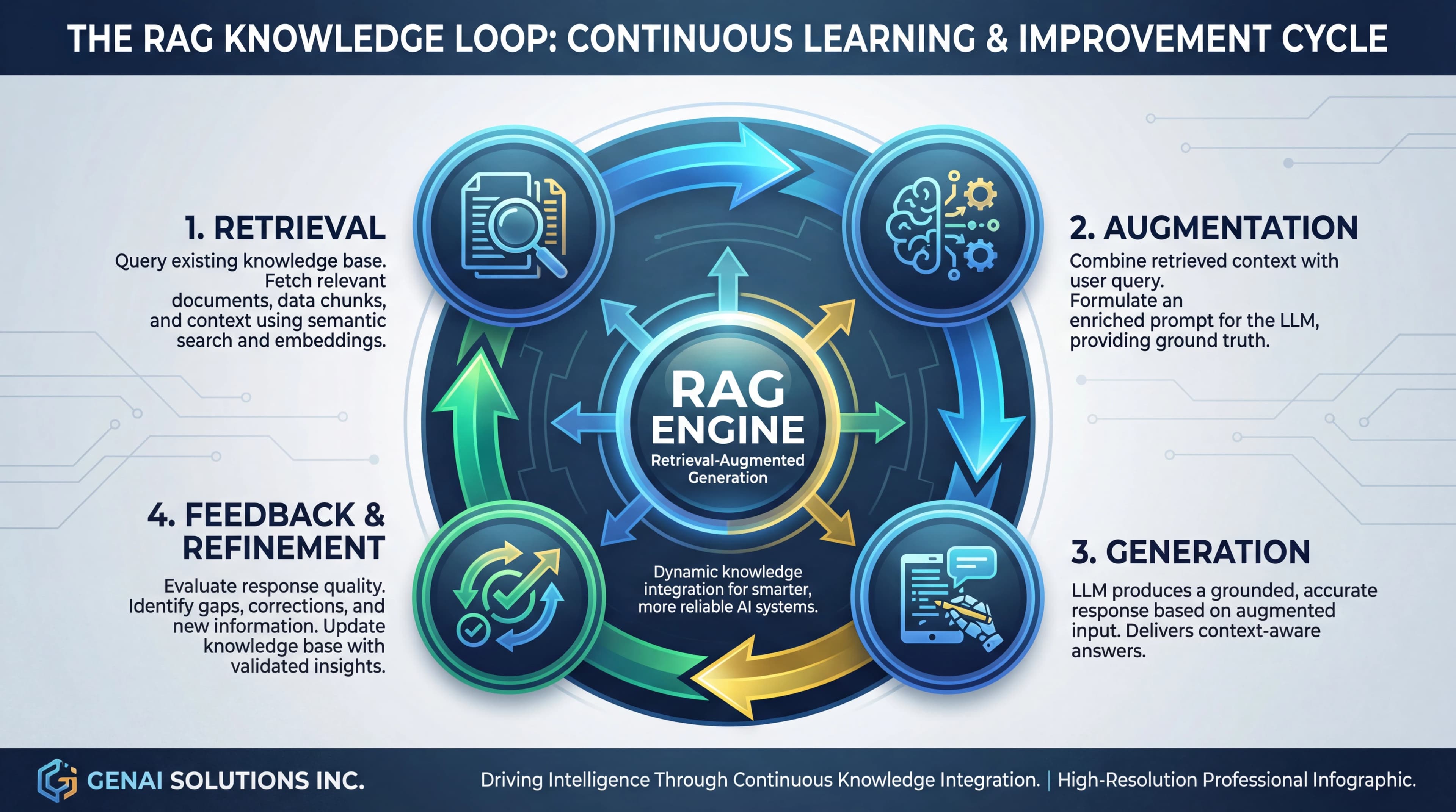 The RAG Knowledge Loop: Iterative Retrieval-Augmented Generation